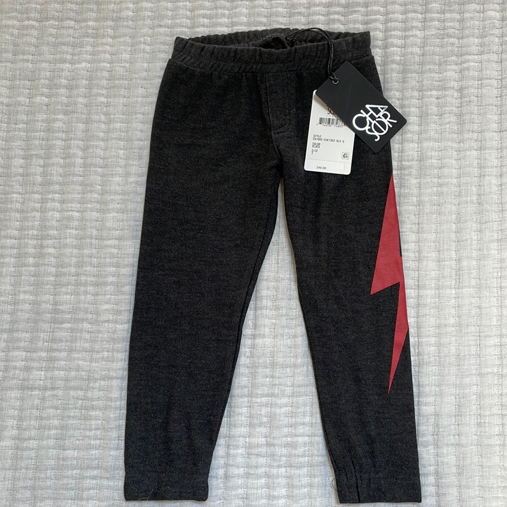 CHASER - Toddler size 3 vintage wash, super soft jogger for boys.